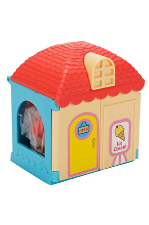 8 CM Mini Hayvan Evleri - Dondurma Dükkanı