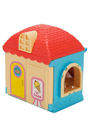 8 CM Mini Hayvan Evleri - Dondurma Dükkanı