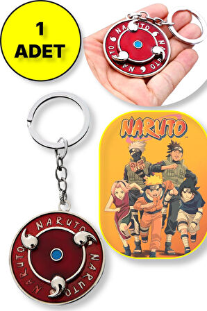 Naruto Dönence Şekilli Metal Anahtarlık - 1 ADET