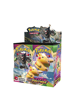 Pokemon Oyun Kartı TCG Sword&Shield Vivid Voltage Booster Pack - 3 Paket (30 KART)