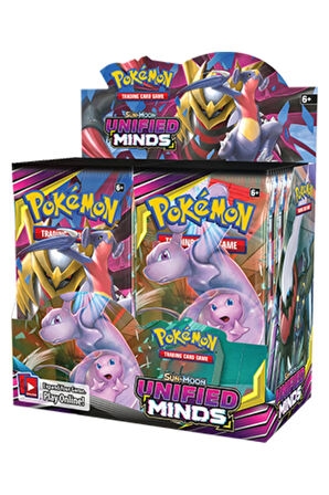 Pokemon Oyun Kartı TCG Sun & Moon Unified Minds Booster Pack - 3 Paket (30 KART)