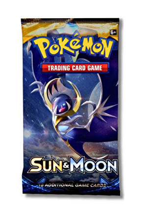 Pokemon Oyun Kartı TCG Sun & Moon Booster Pack - 4 Paket (40 KART)
