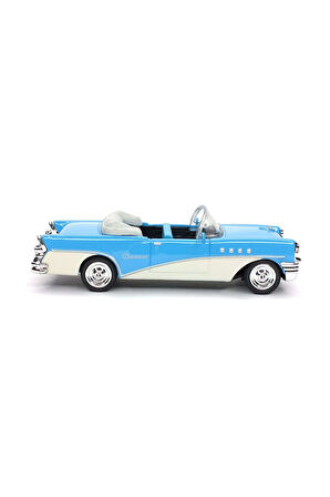 1:43 Ölçekli Lisanslı Metal Retro Amerikan Arabaları - 1955 Buick Century - 10 CM