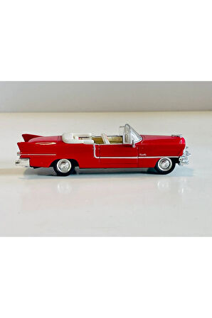 1:43 Ölçekli Lisanslı Metal Retro Amerikan Arabaları - 1955 Cadillac Eldorado - 10 CM