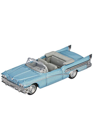 1:43 Ölçekli Lisanslı Metal Retro Amerikan Arabaları - 1958 Buick Cruiser - 10 CM