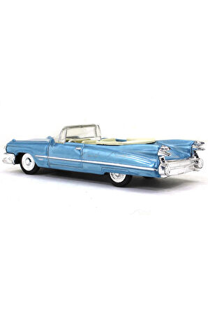 1:43 Ölçekli Lisanslı Metal Retro Amerikan Arabaları - 1959 Cadillac Series 62 - 10 CM