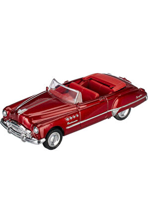 1:43 Ölçekli Lisanslı Metal Retro Amerikan Arabaları - 1949 Buick Roadmaster - 10 CM