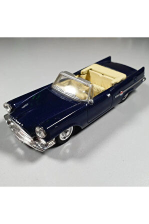 1:43 Ölçekli Lisanslı Metal Retro Amerikan Arabaları - 1959 Chrysler 300E - 10 CM