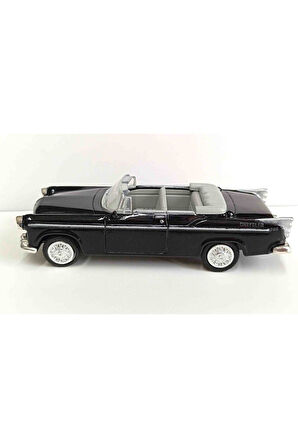 1:43 Ölçekli Lisanslı Metal Retro Amerikan Arabaları - 1955 Chrysler C-300 - 10 CM