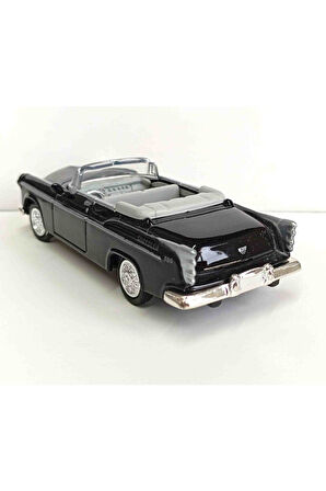 1:43 Ölçekli Lisanslı Metal Retro Amerikan Arabaları - 1955 Chrysler C-300 - 10 CM