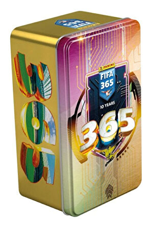 Panini Fifa 365 - 2025 Official TC Tin Box - Metal Kutulu Futbolcu Kartları ( 1 KUTU) MODEL 1
