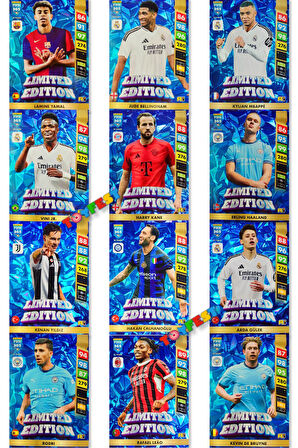 Panini Fifa 365 - 2025 Official Special Edition Premium Card Futbolcu Kartları - 4 PAKET (40 KART)