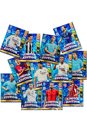 Panini Fifa 365 - 2025 Official Special Edition Premium Card Futbolcu Kartları - 5 PAKET (50 KART)