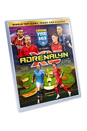 Panini Adrenalyn Fifa 365 - 2025 Tcg Mega Başlangıç Paketi Futbolcu Kartları Dergi Albümü