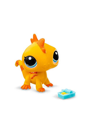 Littlest Pet Shop  Minişler 1’li Figür Seri 2 - Iguana - 5 Cm Minişler