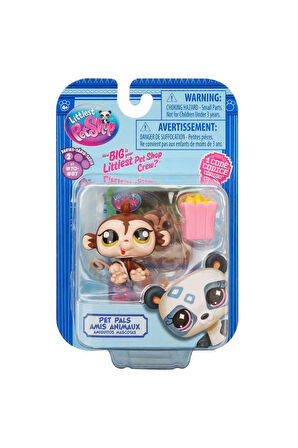 Littlest Pet Shop Minişler 1’li Figür Seri 2 - Maymun - 5 Cm Minişler
