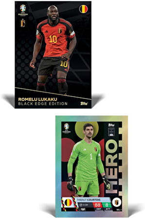 ALMANYA EURO 2024 Avrupa Şampiyonası Match Attax - 1 ADET Resmi Futbolcu Kart Paketi (8 Adet Kart)