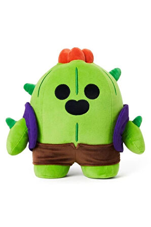 Brawl Stars Yumuşak Kadifemsi Peluş Figür - Spike The Cactus - 20 CM