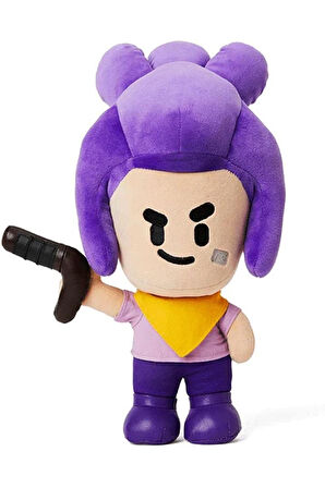 Brawl Stars Yumuşak Kadifemsi  Peluş Figür - Shelly - 20 CM