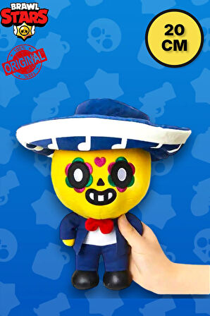 Brawl Stars Yumuşak Kadifemsi Peluş Figür - Poco - 20 CM