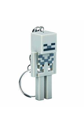 Minecraft 3D Figür Anahtarlık - Skelaton MODEL 6