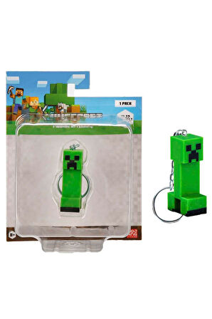 Minecraft 3D Figür Anahtarlık - Creeper MODEL 10