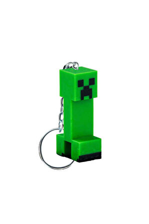 Minecraft 3D Figür Anahtarlık - Creeper MODEL 10
