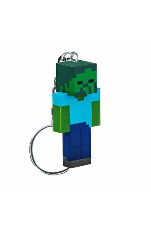 Minecraft 3D Figür Anahtarlık - Zombie Steve MODEL 15
