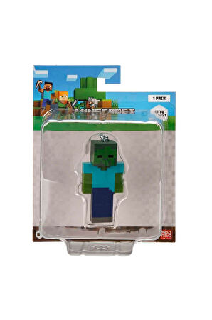 Minecraft 3D Figür Anahtarlık - Zombie Steve MODEL 15