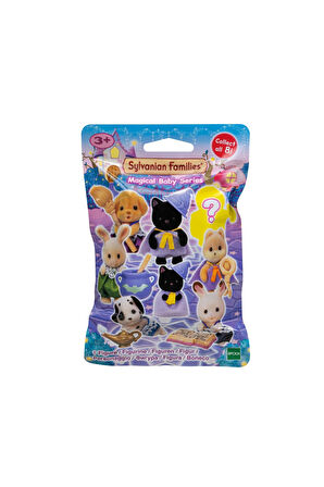 Sylvanian Families Minifigür Sihirli Kostüm Serisi  Temalı Sürpriz  Mini Bebek - 5 CM - 4 ADET
