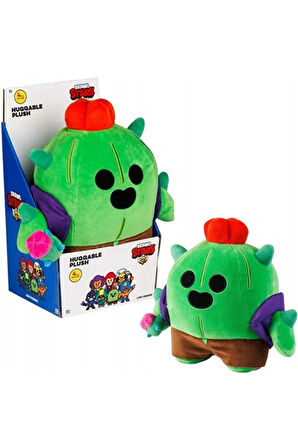 Brawl Stars Yumuşak Kadifemsi Peluş Figür - SPIKE THE CACTUS - 30 CM