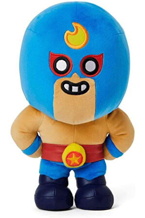 Brawl Stars Yumuşak Kadifemsi Peluş Figür - EL PRIMO - 30 CM
