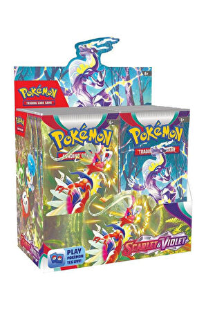 Pokemon Scarlet & Violet Booster English TCG Online Oyun Kodlu Pokemon Kart - 2 ADET