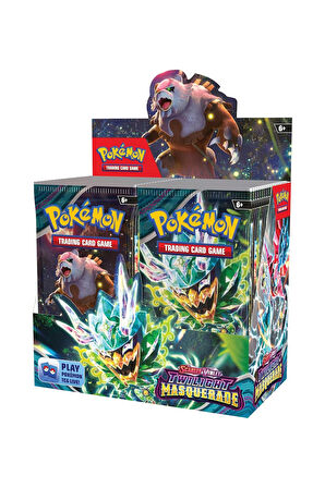 Pokemon Twilight Masquerade Booster English TCG Online Oyun Kodlu Pokemon Kart - 2 ADET