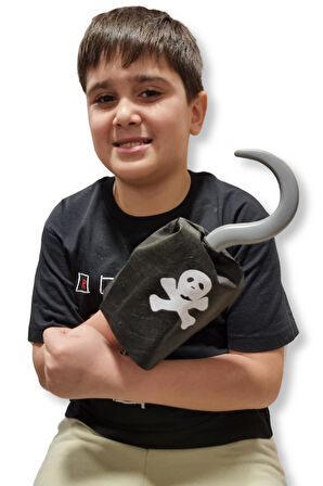 Kaptan Jack Sparrow - Kanca El Çocuk Korsan Kostüm Aksesuarı