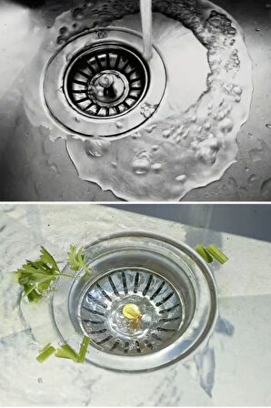 Metal Lavabo Süzgeci Tıpası - 1 ADET