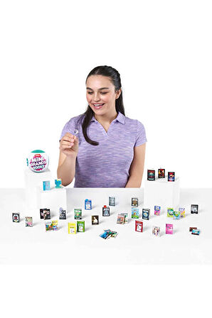Mini Brands Mini Books Kitap Fügürleri Sürpriz Top Paket - 2 ADET