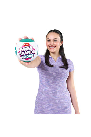 Mini Brands Mini Books Kitap Fügürleri Sürpriz Top Paket - 3 ADET