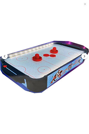 Masaüstü Portatif Taşınabilir Led Işıklı Buz Hokeyi Oyun Seti 50X30CM