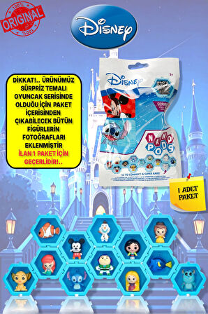 WIB Disney Pixar Nano Pods Blind Bag Sürpriz Figür -  1  ADET