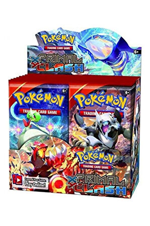 Pokemon Oyun Kartı TCG XY Primal Clash Lisanssız Booster Pack - 1 Paket (10  KART)