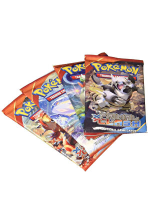 Pokemon Oyun Kartı TCG XY Primal Clash Lisanssız Booster Pack - 3 Paket