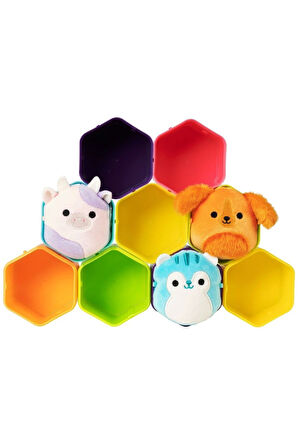 Micromallows Squishmallows Sürpriz Mini Yumuşak Peluş Oyuncak Figür - 6 CM - 1 ADET