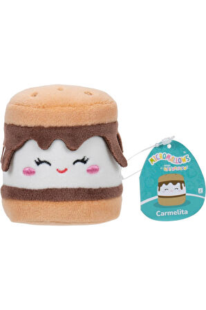 Micromallows Squishmallows Mini Yumuşak Peluş Oyuncak 4 lü Figür Seti - 6 CM - MODEL - 1