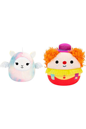 Micromallows Squishmallows Mini Yumuşak Peluş Oyuncak 6 lı Figür Seti - 6 CM - MODEL - 1