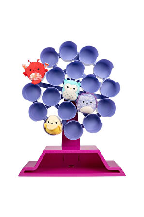 Micromallows Squishmallows Mini Yumuşak Peluş Oyuncak 4 lü Özel Figür ve Mega Sergi Seti - 6 CM