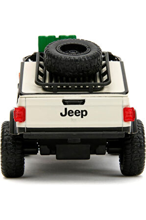 Jada Jurassic World Jeep Gladiator Die Cast Koleksiyonluk Metal Model Araba - 10 CM