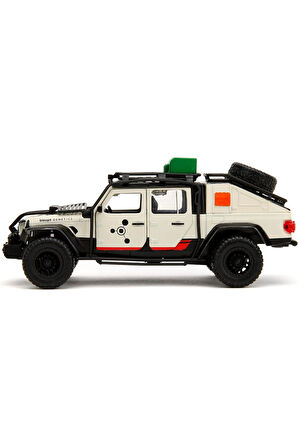 Jada Jurassic World Jeep Gladiator Die Cast Koleksiyonluk Metal Model Araba - 10 CM