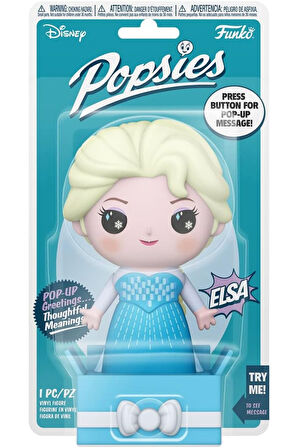 Funko Popsies: Disney Frozen - Elsa - Collectable Vinyl Figure - Frozen Karlar Kraliçesi Elsa 12 cm