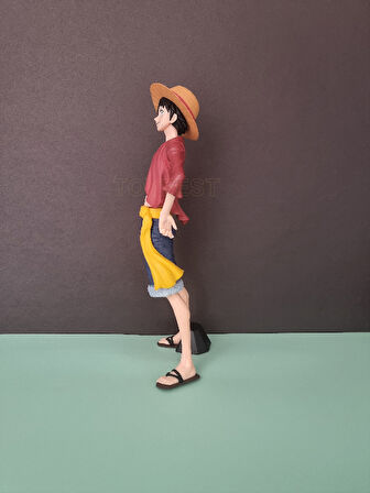 Anime One Piece Smile Monkey D. Luffy Figür - 27 cm